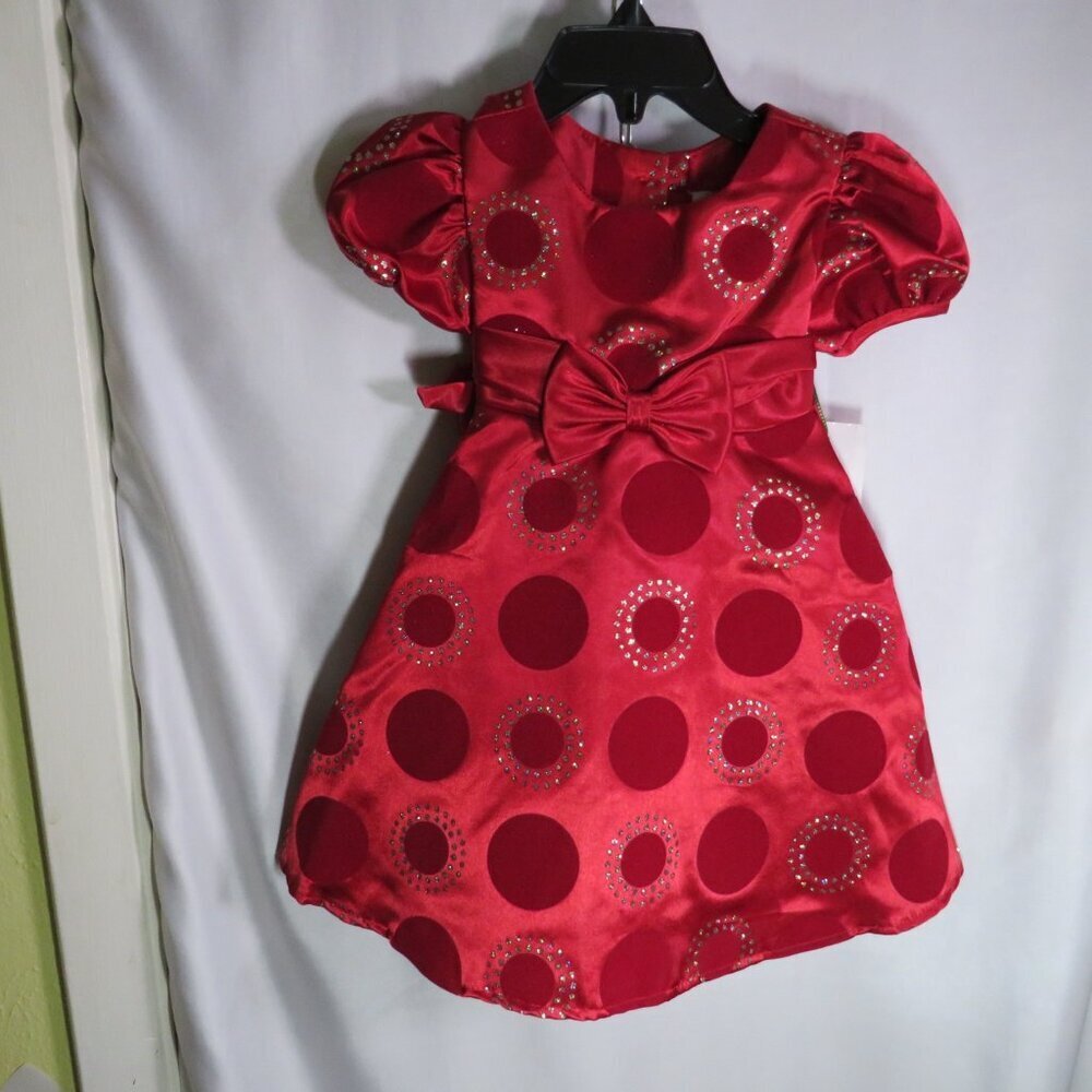 BABY Red Dress Fancy, Formal 12 months